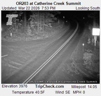 OR203 at Catherine Creek Summit live webcam